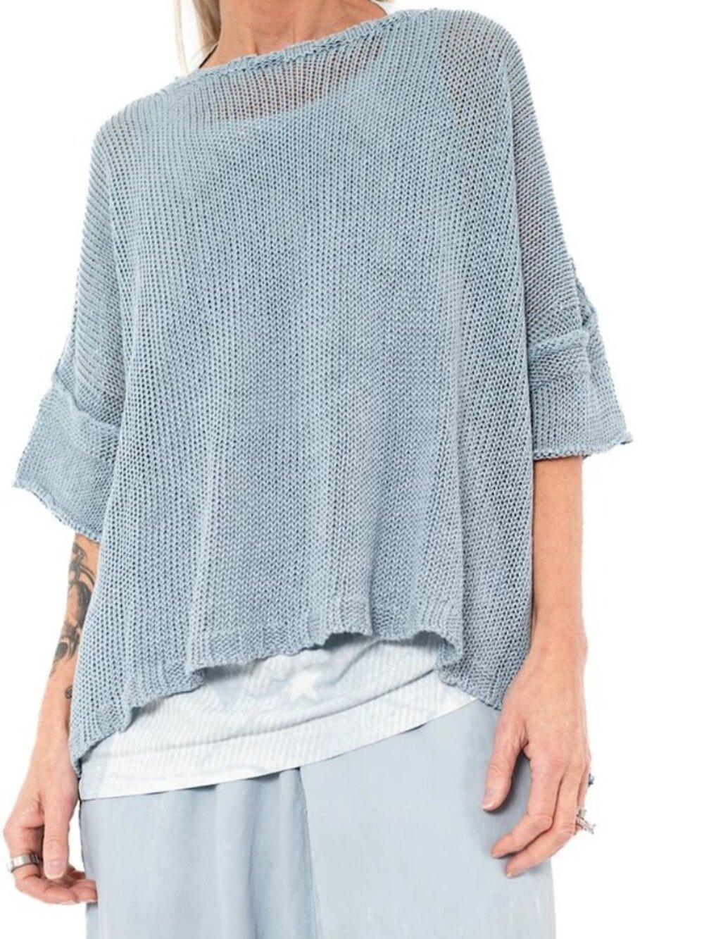 RUNDHOLZ DIP Linen Pullover Oversized New